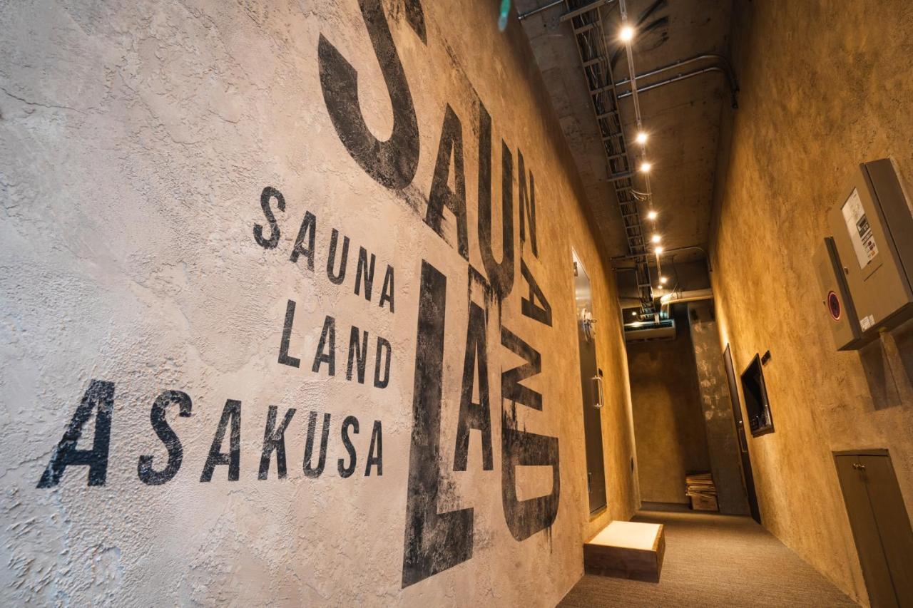 Saunaland Asakusa Präfektur Tokio Exterior foto